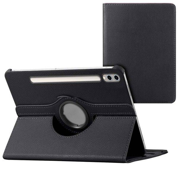 imoshion 360° draaibare Bookcase Samsung Galaxy Tab S10 Ultra / Tab S9 Ultra - Zwart