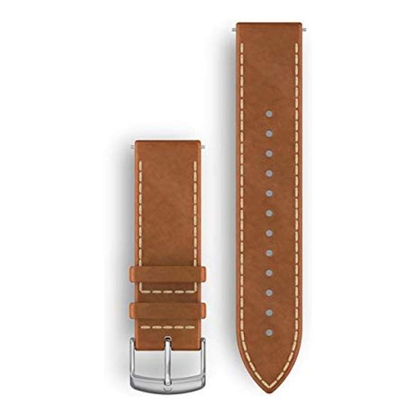 Garmin Leren bandje  - Garmin 20 mm aansluiting - Bruin