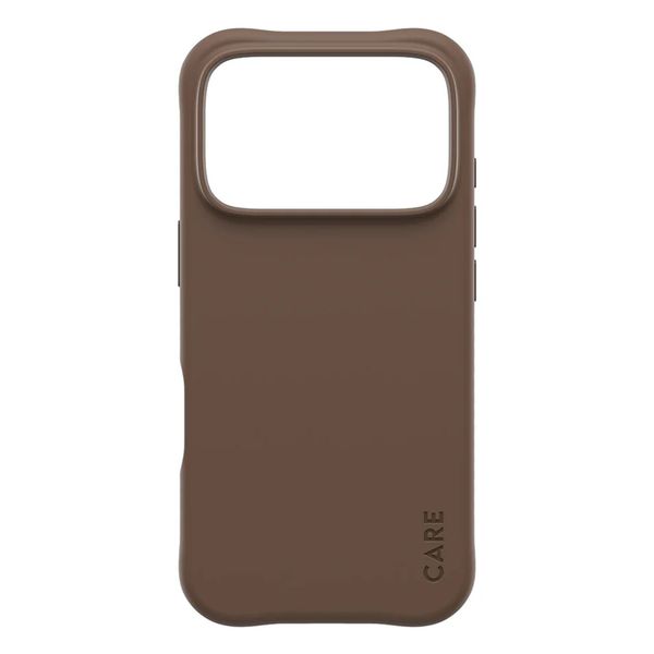 CARE by PanzerGlass Fashionable Case Samba met MagSafe Apple iPhone 17 Pro - Espresso Brown