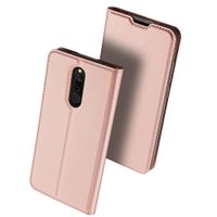 Dux Ducis Slim Softcase Bookcase Xiaomi Redmi 8 - Rosé Goud