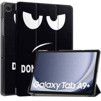 imoshion Design Trifold Bookcase Samsung Galaxy Tab A9 Plus - Don't touch