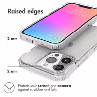 Accezz Xtreme Impact Backcover Apple iPhone 13 Pro - Transparant