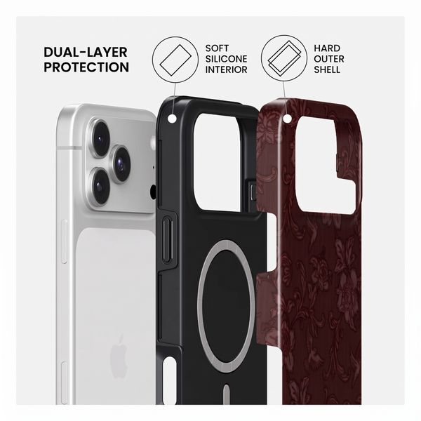 Burga Tough Case with MagSafe Apple iPhone 18 Pro - Capulet