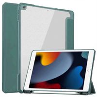 imoshion Trifold Hard Case Book Cover Apple iPad 9 (2021) 10.2 inch / iPad 8 (2020) 10.2 inch / iPad 7 (2019) 10.2 inch - Green