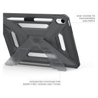 UAG Scout Bookcase Apple iPad 11 (2025) 11 inch A16 / iPad 10 (2022) 10.9 inch - Ash