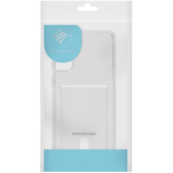 imoshion Softcase Backcover met pashouder Samsung Galaxy A72 - Transparant