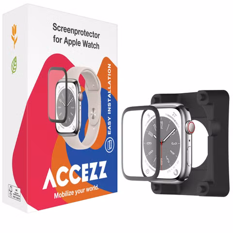 Accezz Screenprotector met applicator Apple Watch Series 10 / 11 - 42 mm