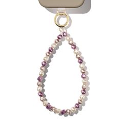 iDeal of Sweden Wristlet Strap - Moonlit Plum Pearl