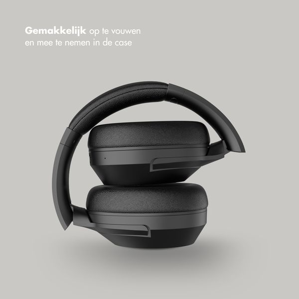 Selencia Urban Play Draadloze Koptelefoon - Active Noise Cancelling - Met Opbergcase - Midnight Black