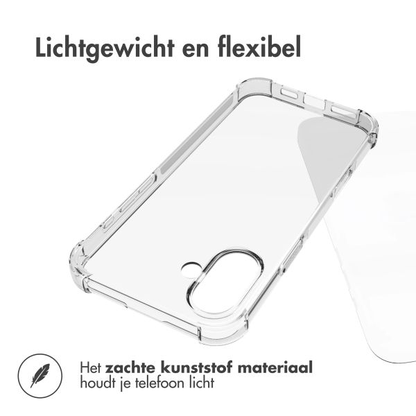 imoshion Shockproof Case iPhone 16 Plus - Transparant