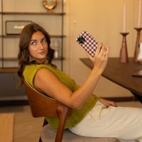 Selencia Vivid Backcover Samsung Galaxy A17 - Pied-de-Poule