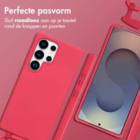 imoshion Color Backcover met afneembaar koord MagSafe Samsung Galaxy S25 Ultra - Red Raspberry