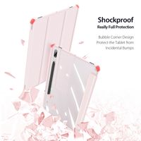 Dux Ducis Toby Bookcase Samsung Galaxy Tab S8 Plus / S7 Plus / S7 FE - Roze