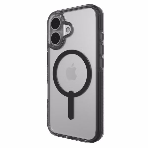 ZAGG Santa Cruz Snap Case met MagSafe Apple iPhone 16 - Clear / Black