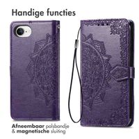 imoshion Mandala Bookcase Apple iPhone 16e - Paars