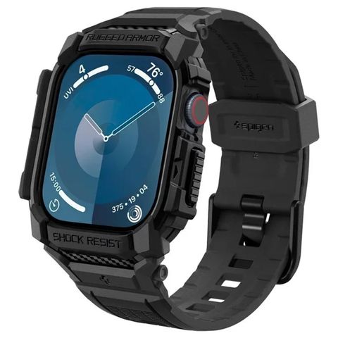 Spigen Rugged Armor™ Pro Case Apple Watch 10 - 42 mm - Matte Black