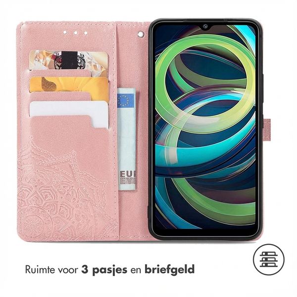 imoshion Mandala Bookcase Xiaomi Redmi A3 - Rosé Goud