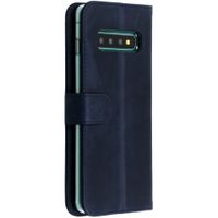 Valenta Classic Luxe Bookcase Samsung Galaxy S10 Plus - Blauw