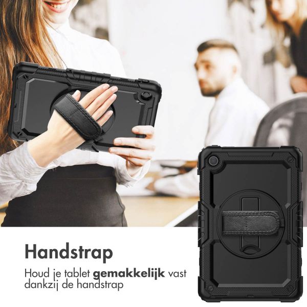 imoshion Tablet Cover met hand- en schouderstrap Lenovo Tab M10 Plus (3rd gen) - Zwart