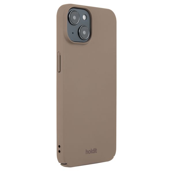 Holdit Slim Case Apple iPhone 15 - Mocha Brown