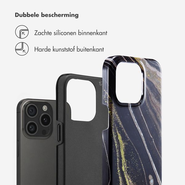 Selencia Vivid Backcover Apple iPhone 15 Pro - Chic Marble