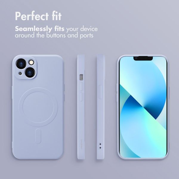 imoshion Colour Back Cover with MagSafe Apple iPhone 13 - Lila