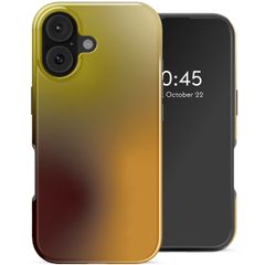 Selencia Vivid Backcover met MagSafe Apple iPhone 17 - Gradient Olive Dust