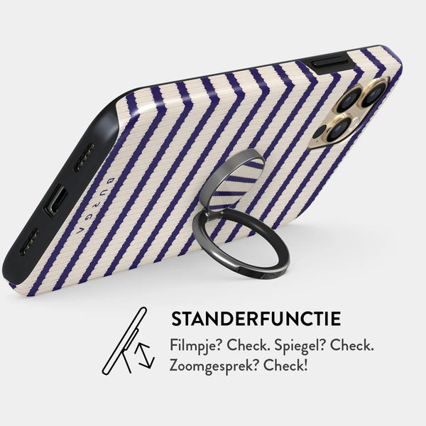 Burga Ringholder Gunmetal - Telefoonring - Old Money