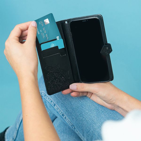 imoshion Mandala Bookcase Oppo A53 / Oppo A53s - Zwart