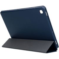 imoshion Luxe Bookcase Samsung Galaxy Tab S5e - Donkerblauw
