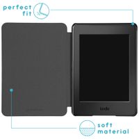 imoshion Design Slim Hard Case Bookcase Amazon Kindle Paperwhite 4 - Black Graphic