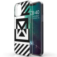 imoshion Design hoesje iPhone 12 (Pro) - Grafisch - Kruis - Transparant