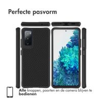 imoshion Rugged Hybrid Case Samsung Galaxy S20 - Zwart