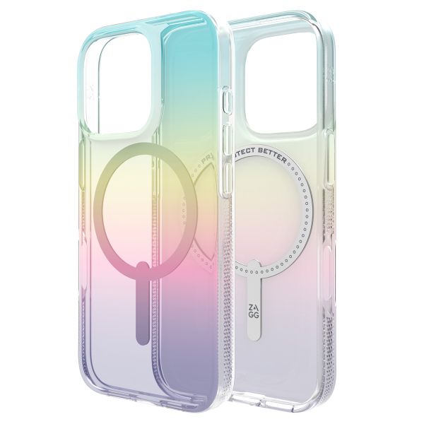 ZAGG Milan Snap Case met MagSafe iPhone 16 Pro - Iridescent