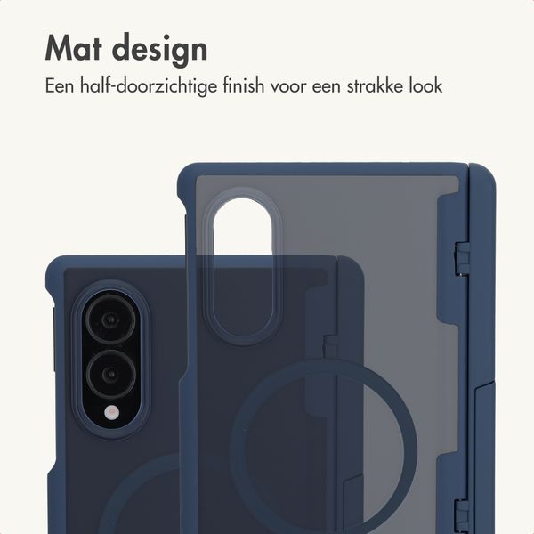 imoshion Color Guard met MagSafe en Stand Samsung Galaxy Z Fold 8 - Donkerblauw