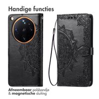 imoshion Mandala Bookcase Oppo Find X9 Ultra - Zwart