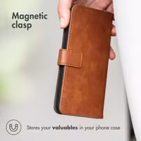 imoshion Luxe Bookcase Google Pixel 10a - Bruin