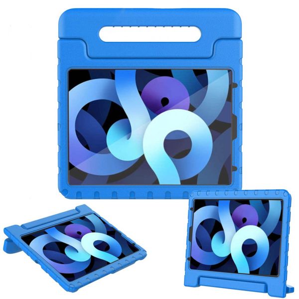 imoshion Kidsproof Backcover met handvat iPad Air 5 (2022) / Air 4 (2020) - Blauw