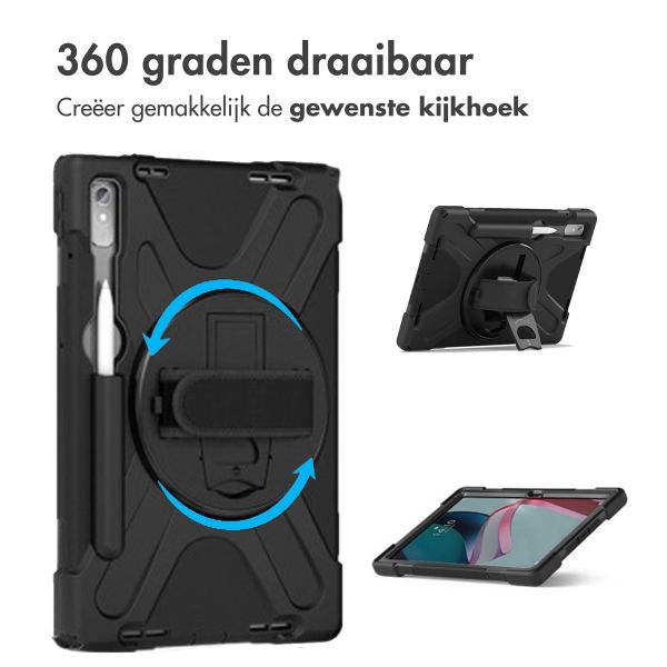 imoshion Tablet Cover met handstrap Lenovo Tab P11 Pro - Zwart