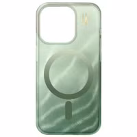 iDeal of Sweden Clear Case MagSafe Apple iPhone 15 Pro - Sage Green