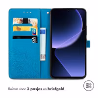 imoshion Mandala Bookcase Xiaomi 13T / 13T Pro - Turquoise