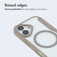 imoshion Transparent Bookcase with MagSafe Apple iPhone 17 - Beige