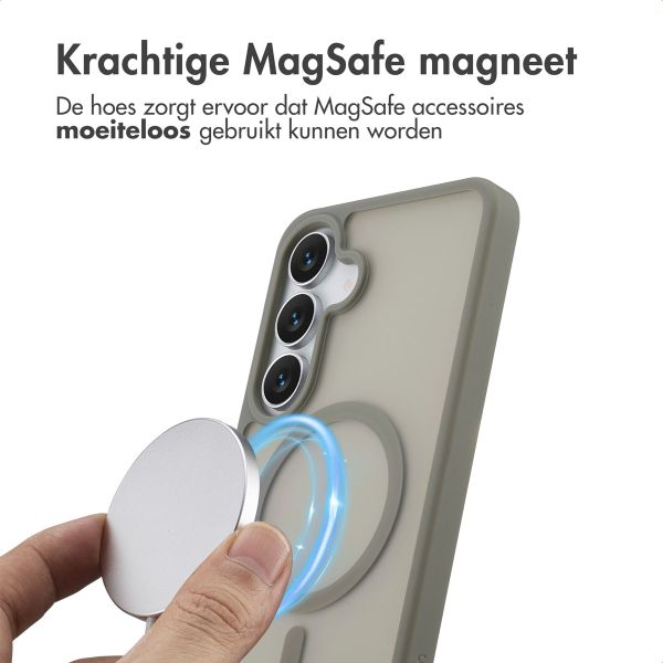 imoshion Color Guard Backcover met MagSafe Samsung Galaxy S25 FE - Grijs
