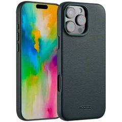 Accezz Leather Back Cover with MagSafe Apple iPhone 16 Pro Max - Cedar Green