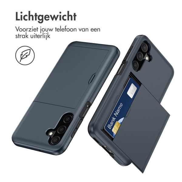 imoshion Backcover met pasjeshouder Samsung Galaxy A18 (4G) - Donkerblauw