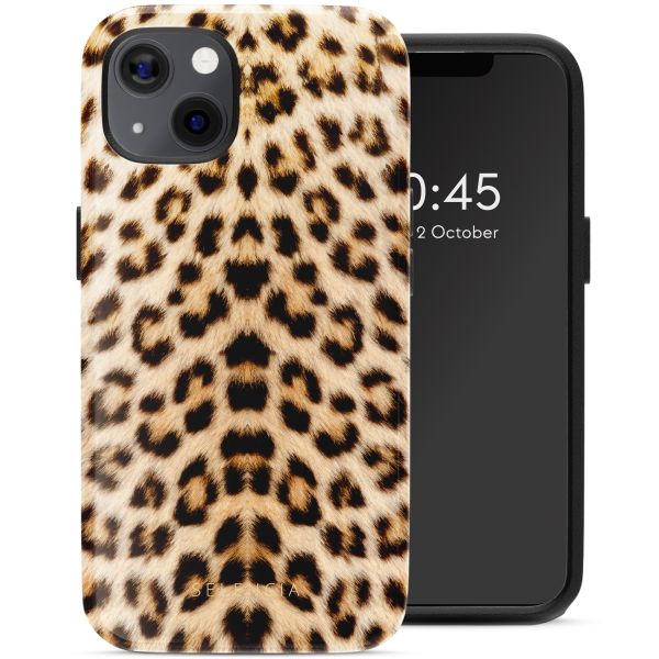 Selencia Vivid Tough Backcover met MagSafe iPhone 13 - Wild Leo