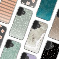 imoshion Design hoesje Apple iPhone 17 - Smoke Green Flowers