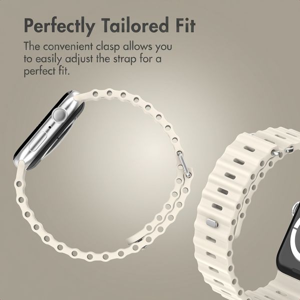 Accezz Ocean band Apple Watch | 38/40/41/42 mm - Starlight