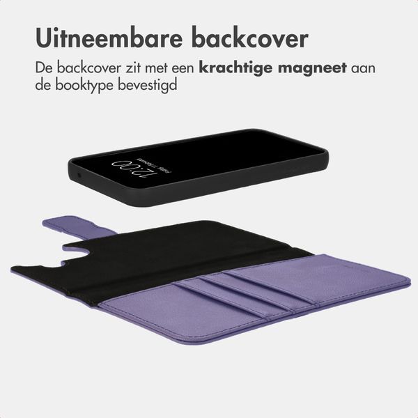 imoshion Uitneembare 2-in-1 Luxe Bookcase Samsung Galaxy A26 - Paars