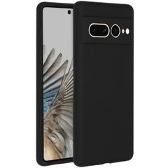 Accezz Liquid Silicone Backcover Google Pixel 7 Pro - Zwart